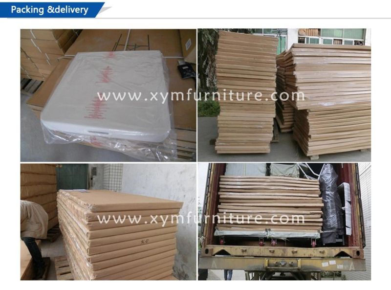 Stronger Frame Round Plastic Table  (XYM-T24)
