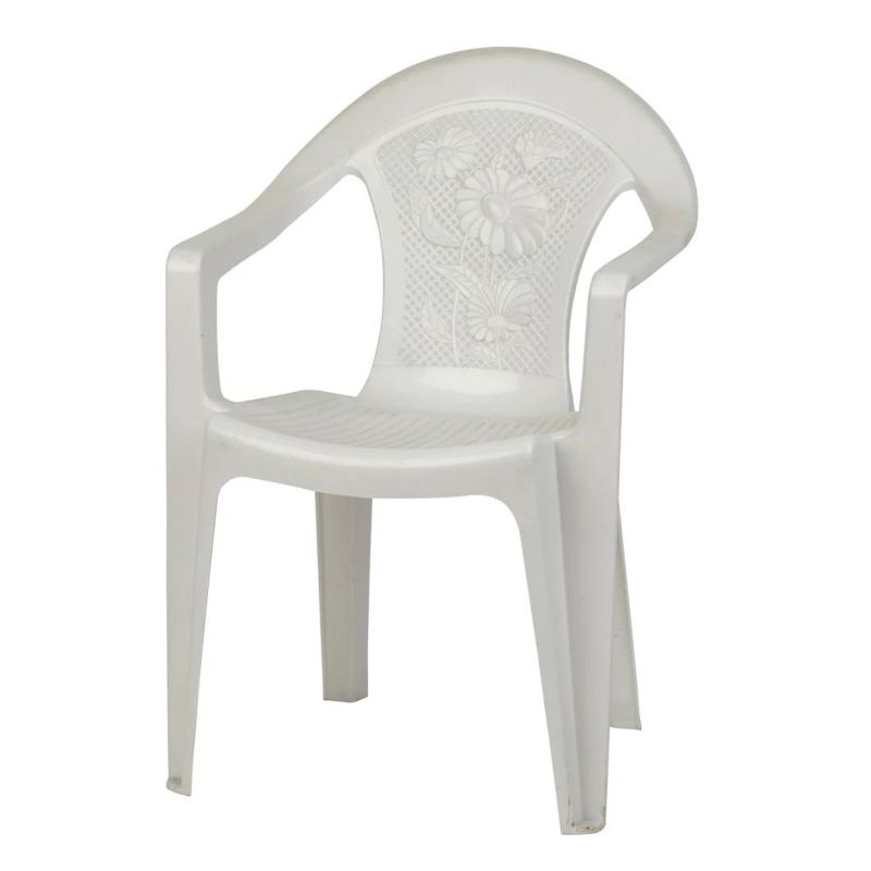 Patio Furn Corp Stackable High Back Plastic Chair