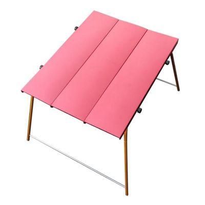 Lightweight Portable Foldable Aluminum Luxury Camping Table Outdoor Camp for Barbecue Cooking Travel Fishing