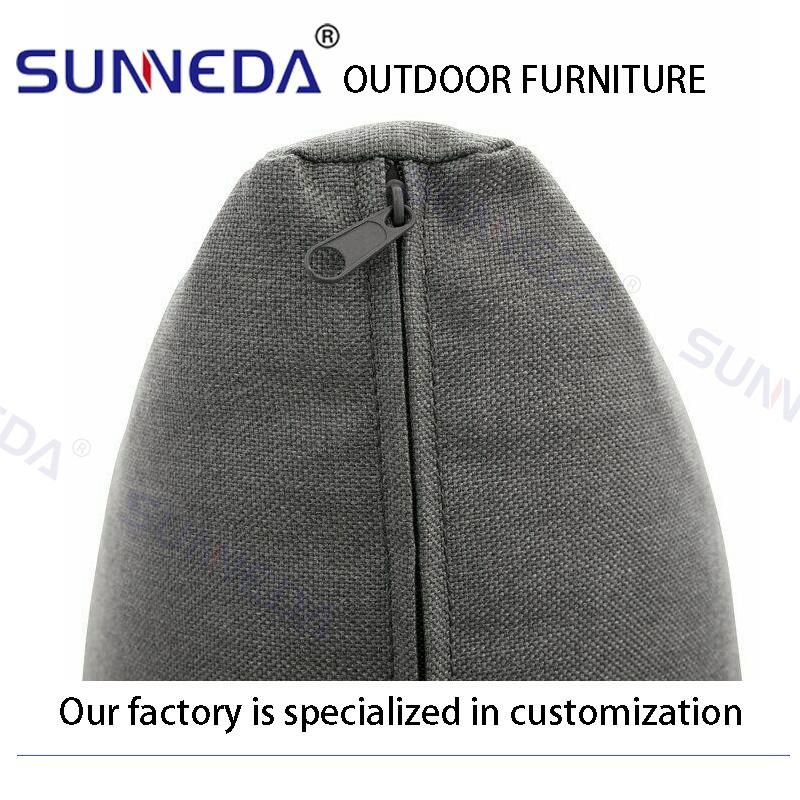 Outdoor Presentable Simple Modern Artistic Aluminum Frame Sofa Bed