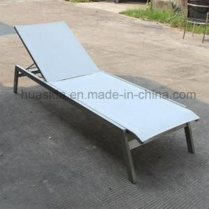 Simple Design Outdoor Chaise Lounger with Various Colors