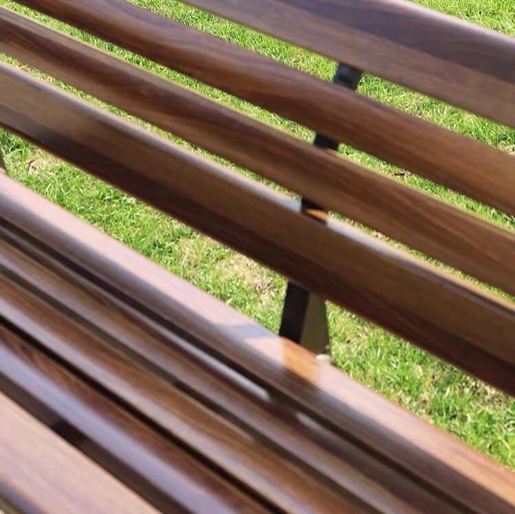 Easy Installation WPC Outdoor Wooden Park Garden Bench