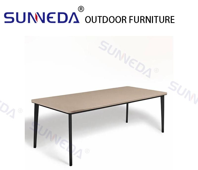 Marble Table Hotel Restaurant Courtyard Outdoor Chair Garden Furniture