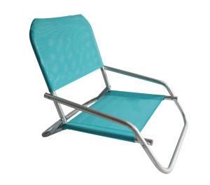 Low Seat Beach Chair Folding Chair Lightblue