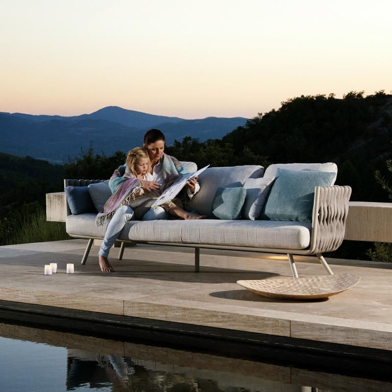 Nordic Style Hotsale Fashion Rattan Waterproof Vine Wholesale Garden Furniture