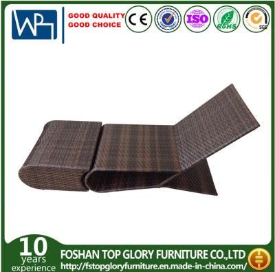 Outdoor Garden Wicker Sunbed Beach Leisure Lounge Rattan Daybed