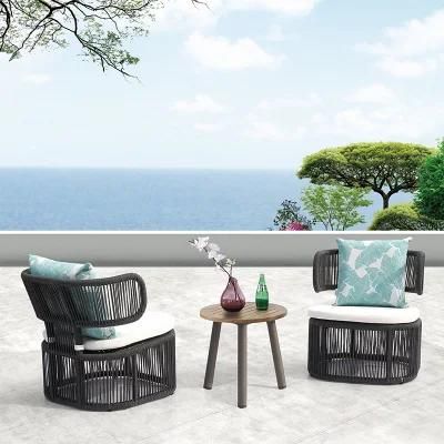 Leisure Style Suitable for Wholesale and Retail Outdoor Balcony Chair and Table Furniture