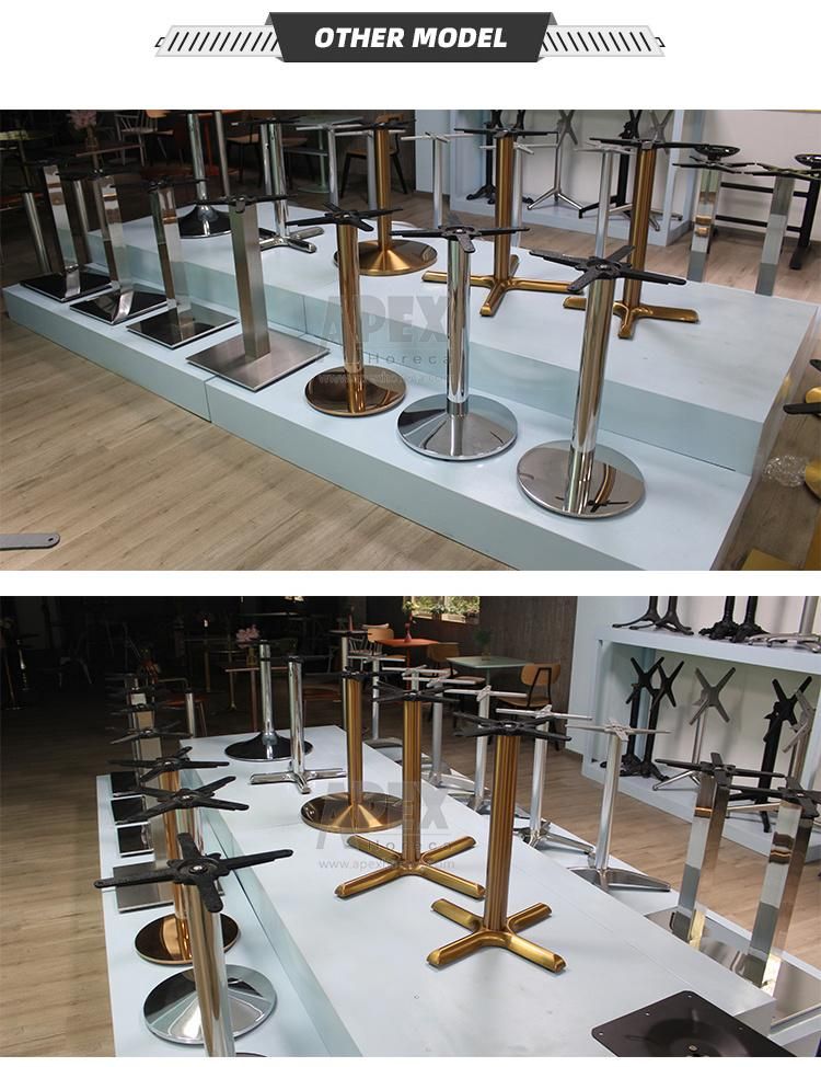 Modern Furniture Iron Dining Table Base Coffee Restaurant Table Leg