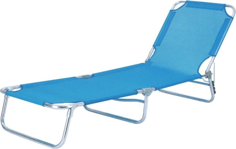 Solid Color Single Bed Multiple Color Outdoor Sun Lounger for Sale