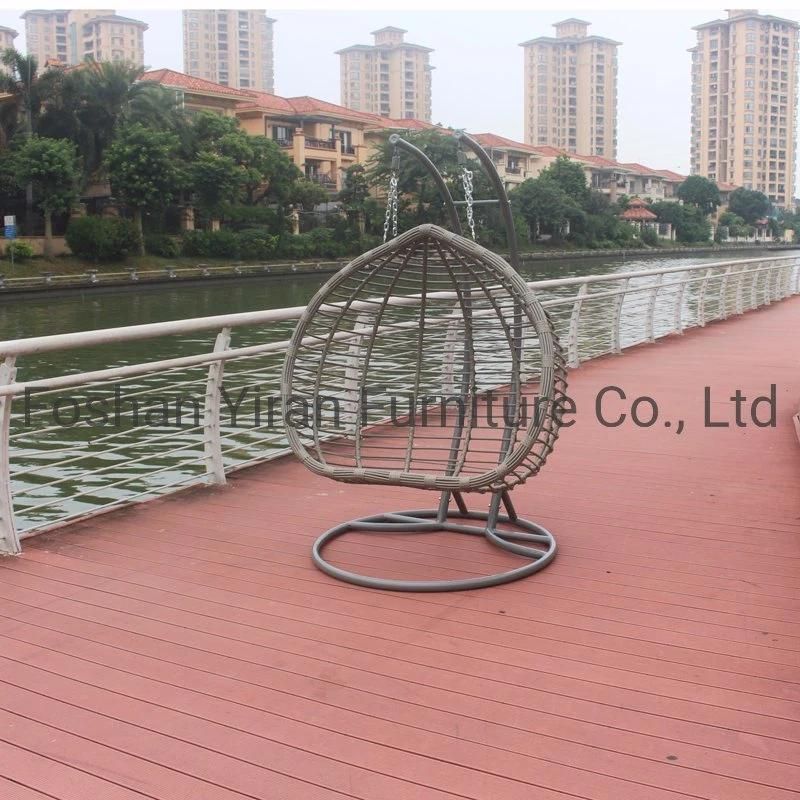 Casual Outdoor Hanging Chair PE Rattan Wicker Double Seater Swing Chair