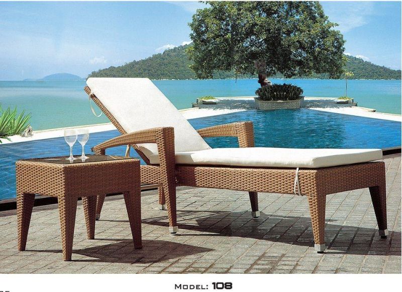 Modern Daybed Wholesale Garden Patio Furniture Sun Outdoor Chaise Lounge