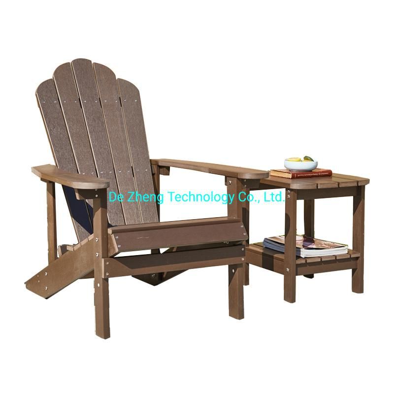 Outdoor Coffee Table Garden Patio Polywood Top Coffee Side Table