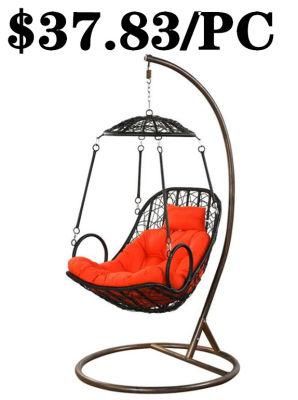 Modern Patio Wicker Garden Egg Rattan Outdoor Hanging Swing Chair