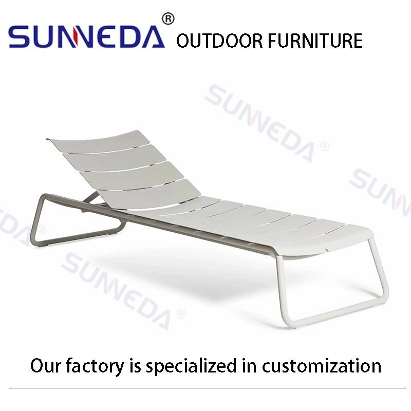 Waterproof Popular Wholesale Beach Pool Terrace Sun Outdoor Lounger Set