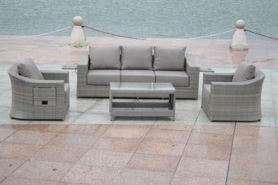 PE Hotel/Garden/Patio Darwin Modular Rattan Couch Outdoor Corner Sofa Set