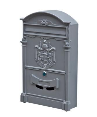 Factory Sale Cast Aluminum Mailbox Outdoor Residential Mailbox Wall Mounted Aluminum Mailbox