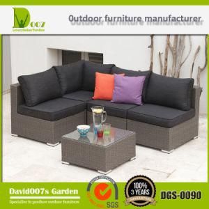 Outdoor Furniture Wicker Garden Rattan Corner Luxury Sofa Set