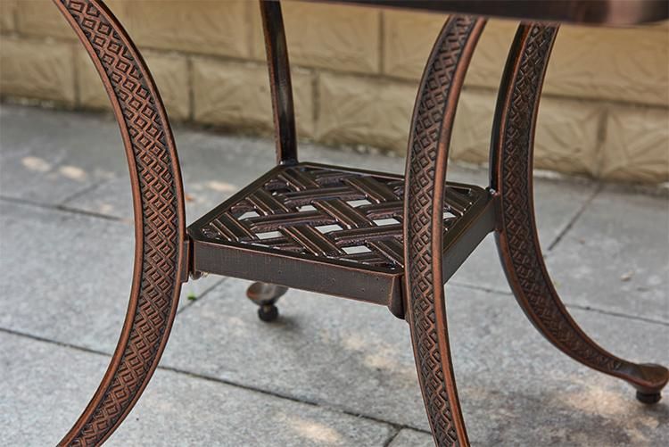 Metal Furniture Sets Outdoor Table Portable Dining Patio Furniture Set Table