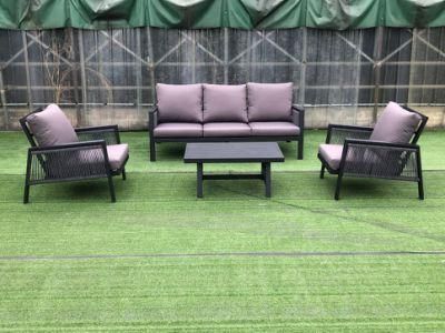 Can with Coffee Table or Dinning Outdoor Sectionals on Sale Garden Furniture Corner Sofa