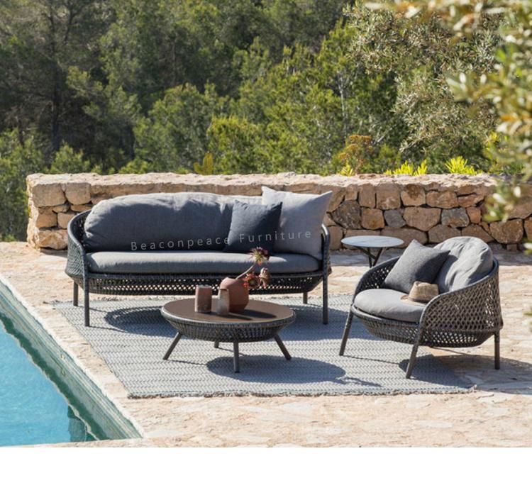 Wholesale Patio Furniture Outdoor Garden Water-Resistant Sofa Set
