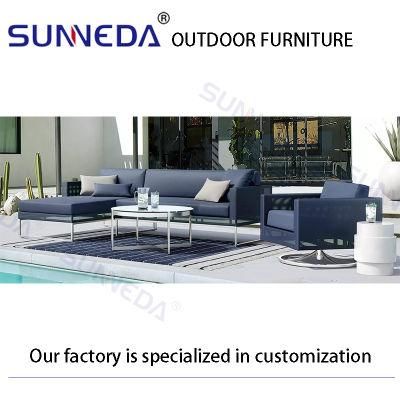High End Classic Water-Proof Soft Wide Long Sofa