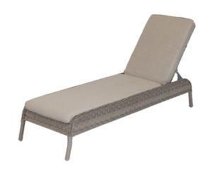 Garden Aluminum Furniture Rattan Wicker Chaise Lounge Sunbed