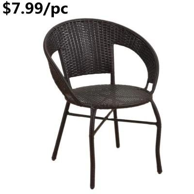 Luxury Living Room Loung modern Restaurant Garden Patio Rattan Chair