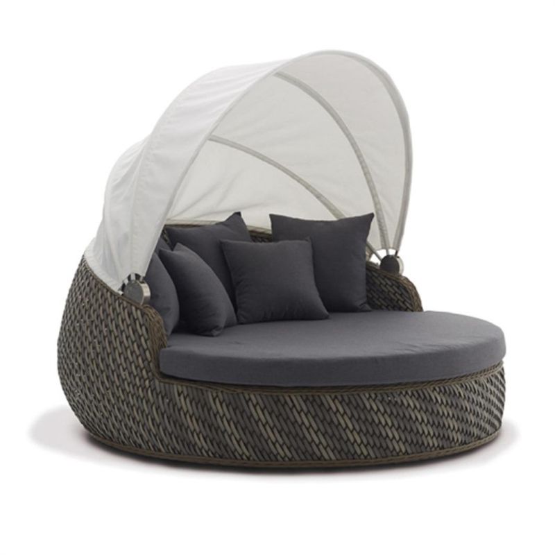 Luxury Modern Garden Hotel Home Resort Villa Outdoor Furniture Daybed Cabana Gazebo Sunbed Sofa Bed