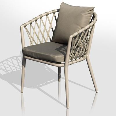 Garden Dining Furniture Good Price Nordic Rope Chair