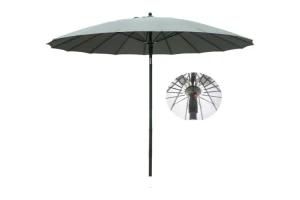 Patio Umbrella - Hand Push 10FT Fiberglass Umbrella