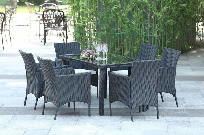Rattan Chair and Coffee Table Casual Outdoor Furniture Balcony Garden Rattan Table and Chairs