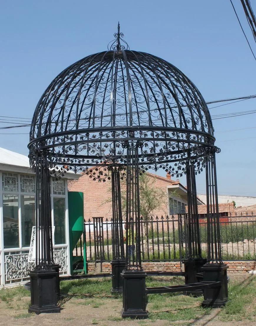 Forged Iron Gazebo for Garden Decoration