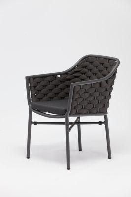 All Color Waterproof Textile Woven Aluminum Chair for All Weather