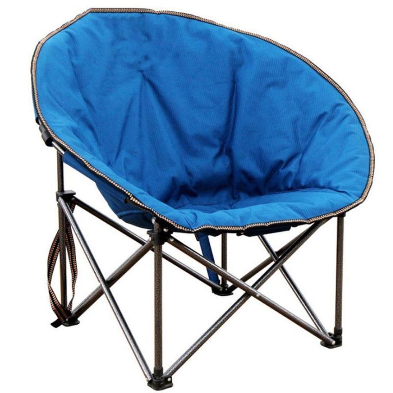 Moon Chair Folding Camping Garden Outdoor Padded Fishing Foldable Carry Bag