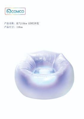 Inflatable 110cm LED Light Sofa