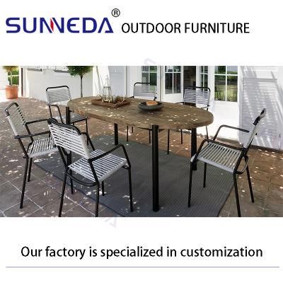 Simple Style Soft Stack Structure Traditional Waterproof Weaving Wholesale Chair Set