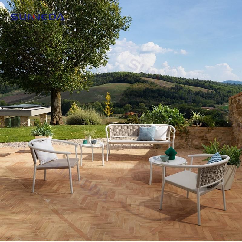 Modern Leisure Rattan Patio Hotel Restaurant Outdoor Garden Furniture Sofa