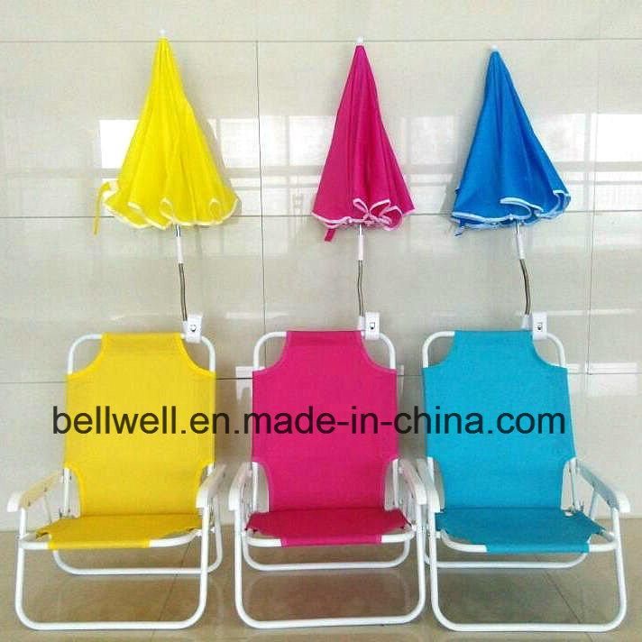 Kids Camping Chairs with Umbrella Portable Carry Bag, Great for Camping, Sporting Events, Beach, Travel, Backyard, Patio