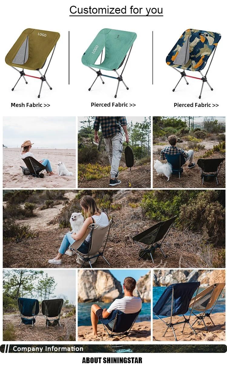 Portable Moon Chair Foldable Beach Chair Folding Camping Chair