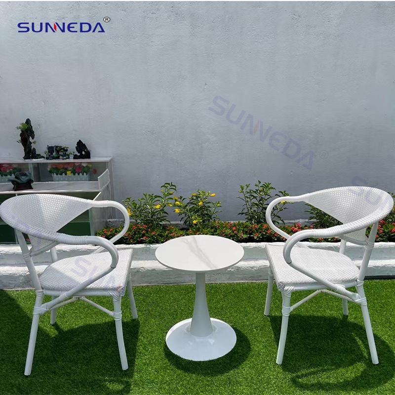 Patio Chair with Waterproof and Sunscreen Teslin Mesh Chair