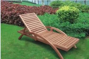 Wood Outdoor Patio Garden Lounge Beach Leisure Furniture (JJ-LB05)
