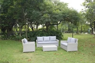 Small Patio Sectionals Brown Rattan Corner Sofa Wicker Sectional Lounge Garden Furniture