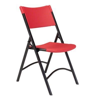 Two Cross Braces for Strength Plastic Folding Chair