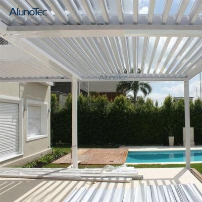 Unique Design Outdoor Aluminium Gazebo with Rain Sensor