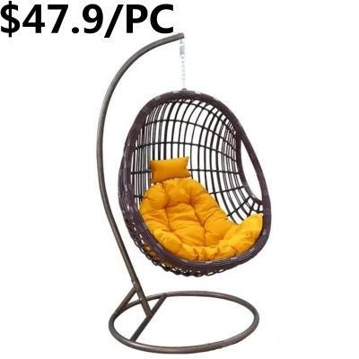 Hot Sale Leisure Outdoor Patio Rattan Wicker Garden Swing Chair