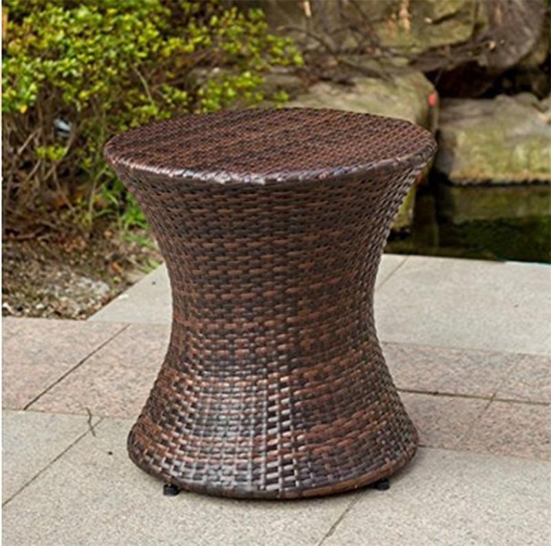 Hot Selling Outdoor 20 Inch Synthetic Rattan Table