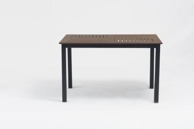 Metal Frame Table Perfect for Backyard Garden Furniture