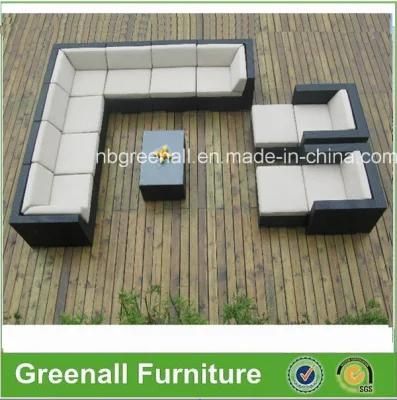 All Weather Outdoor Hotel Rattan Garden Sofa Furniture Set