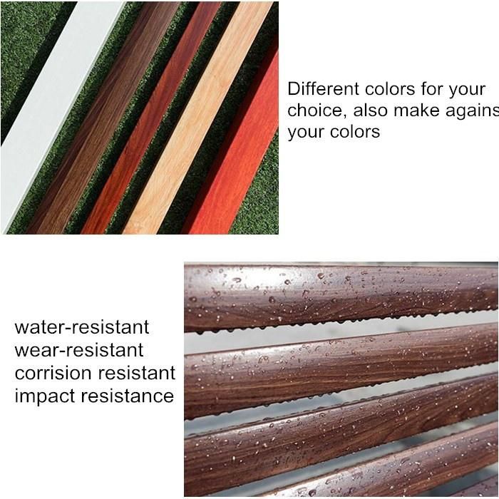 Outdoor Bench with Lower Price Aluminum Garden Bench Cast Iron Parck Bench