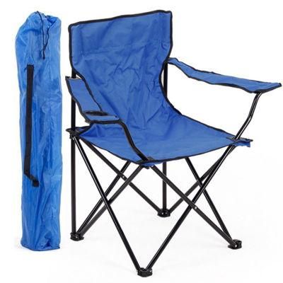 China Factory Outdoor Leisure 600d Oxford Foldable Beach Chair for Camping/Fishing